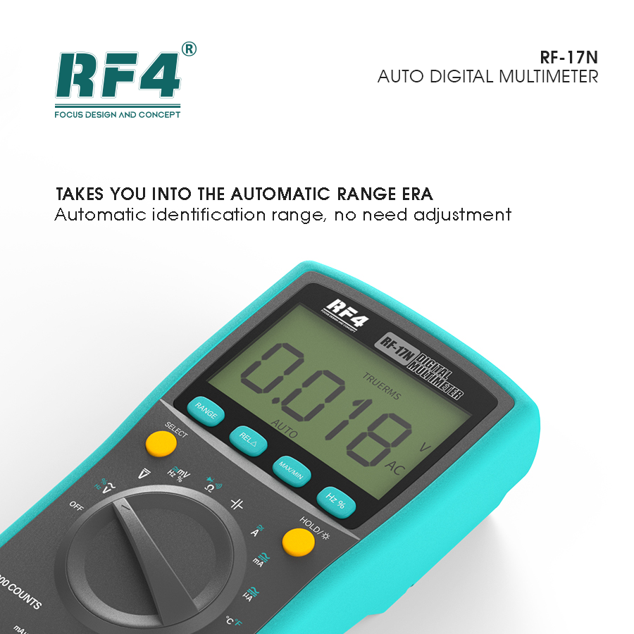 RF4 RF17N 6000 Digital Multimeter